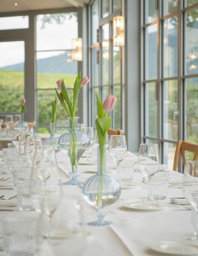 Sala del ristorante Collina delle Fate